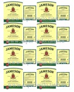Наклейка "Виски Jameson"