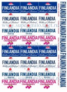 Наклейка "Водка Finlandia"