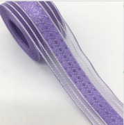 Декоративная лента фиолетовый (ширина 25мм) - 1м