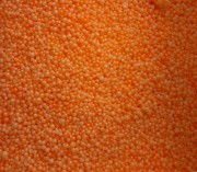 Жемчуг (бисер) для ванн (пигмент полуглянец), парфюмированный, цв.Сердолик (Ярко оранжевый), 100гр