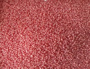 Жемчуг (бисер) для ванн перламутровый, парфюмированный, цв.Элексир страсти (Розово-красный), 100гр