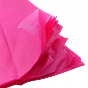 Бумага тишью, цв.Ярко Розовый (неон), 50х65см - 1 лист