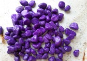 Декоративные камни крупные, цв.Фиолетовый (Грунт для гелевых свечей), 200гр.