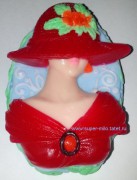 "Дама в шляпе" 3D