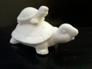 3D Черепаха с черепашонком 