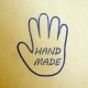 ШТАМП "HAND MADE ладошка (174) "  