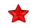 Гранёная, красная звезда 10 мм - 1 шт.
