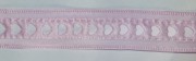 Лента тканная розовая 20 мм - 1 м